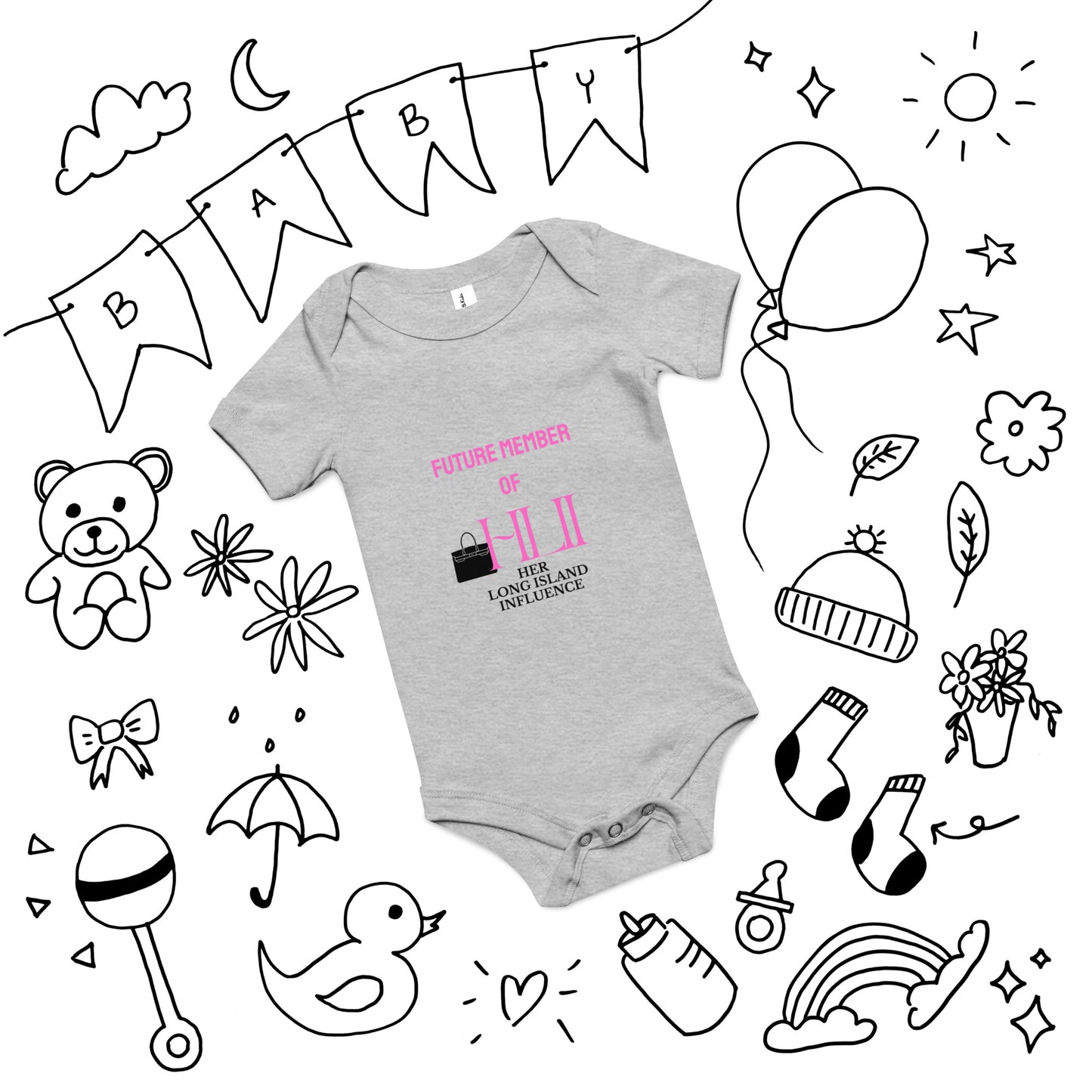 HLII Baby Short Sleeve Onesie